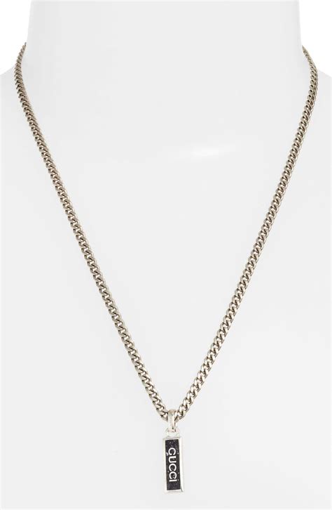 nordstrom gucci dog tags|Gucci Gourmette Dog Tag Necklace .